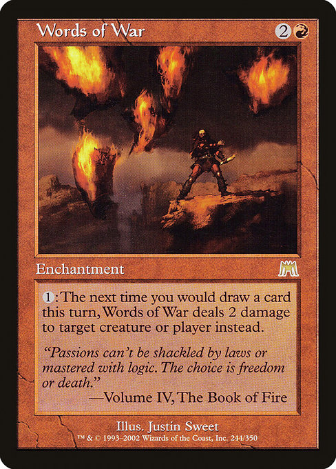 Words of War [Foil]