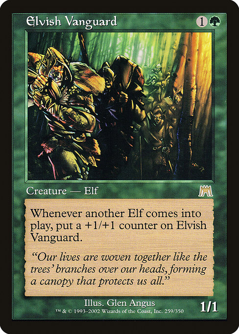 Elvish Vanguard [Foil]