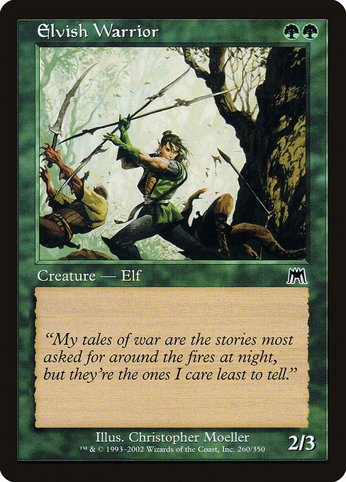 Elvish Warrior [Foil]