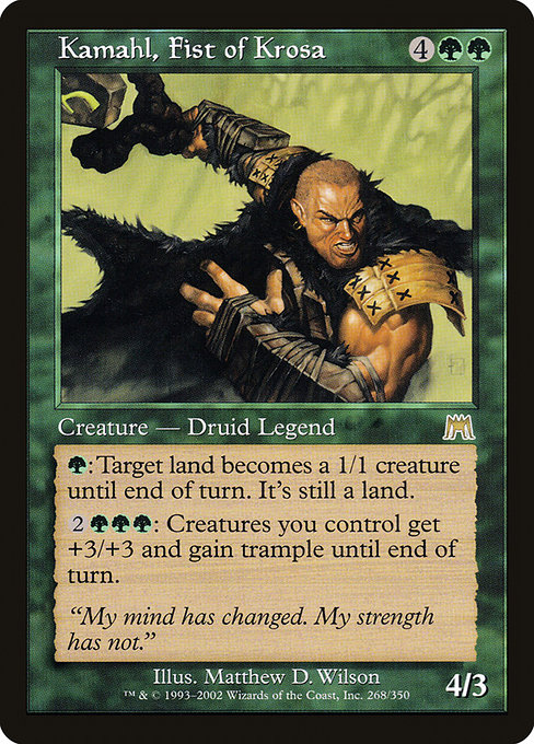 Kamahl, Fist of Krosa [Foil]
