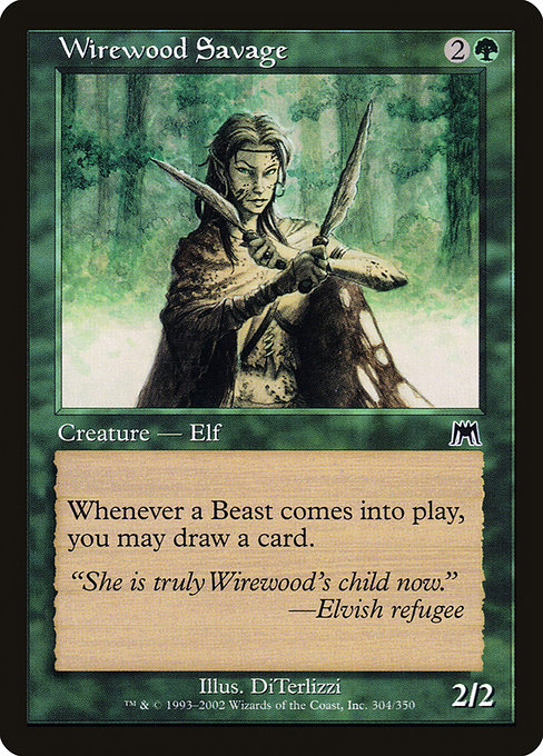 Wirewood Savage [Foil]