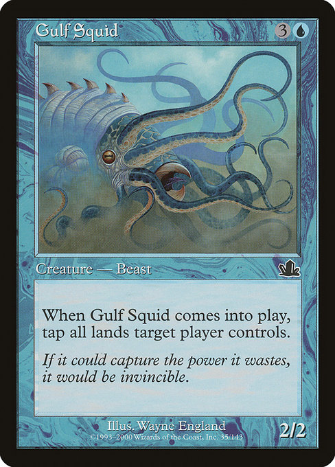 Gulf Squid [Foil]