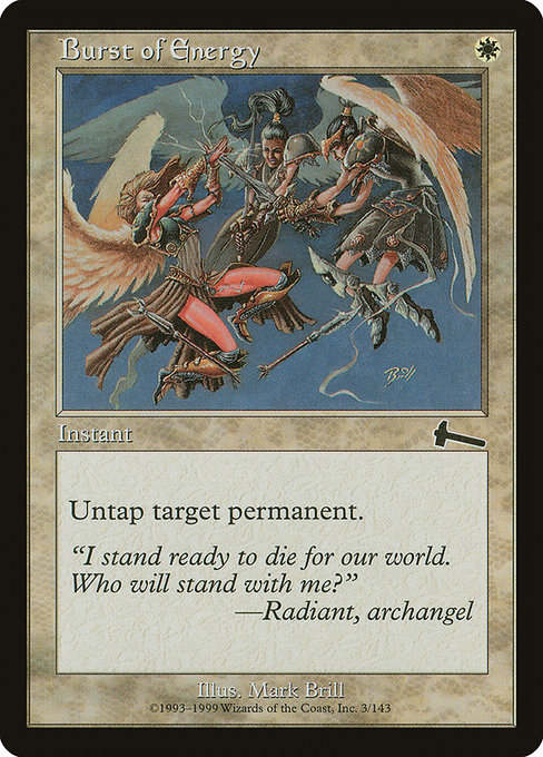 Burst of Energy [Foil]