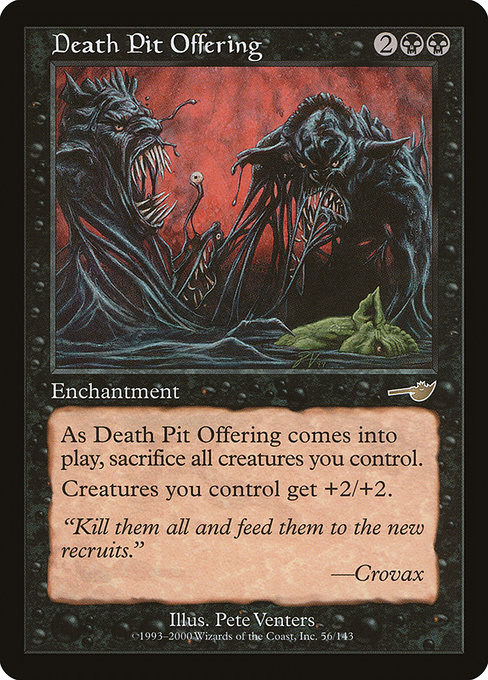 Death Pit Offering [Foil]
