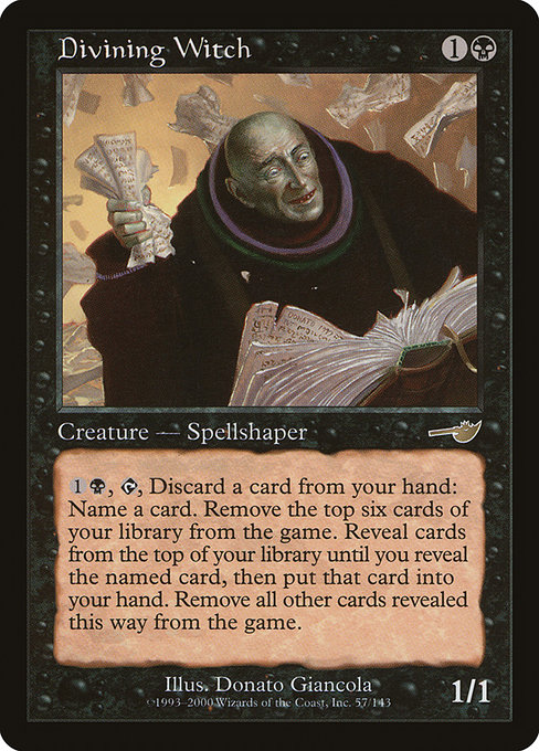 Divining Witch [Foil]