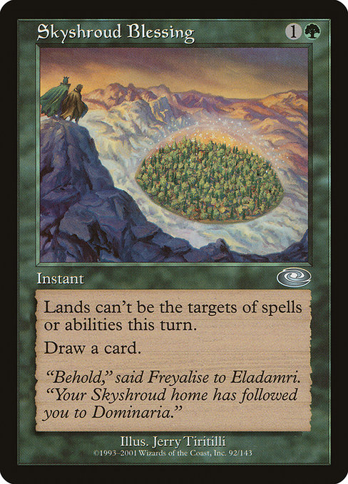 Skyshroud Blessing [Foil]