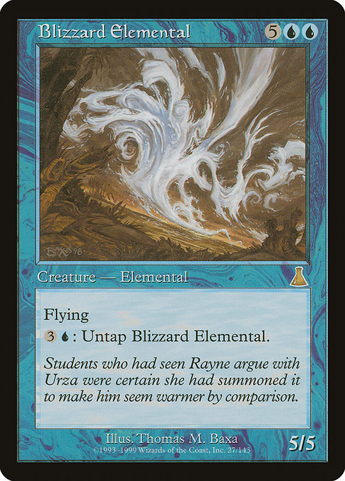 Blizzard Elemental [Foil]