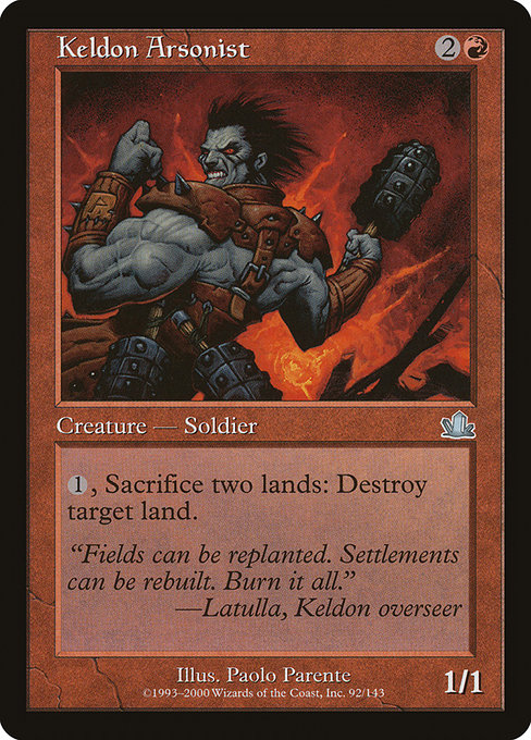Keldon Arsonist [Foil]