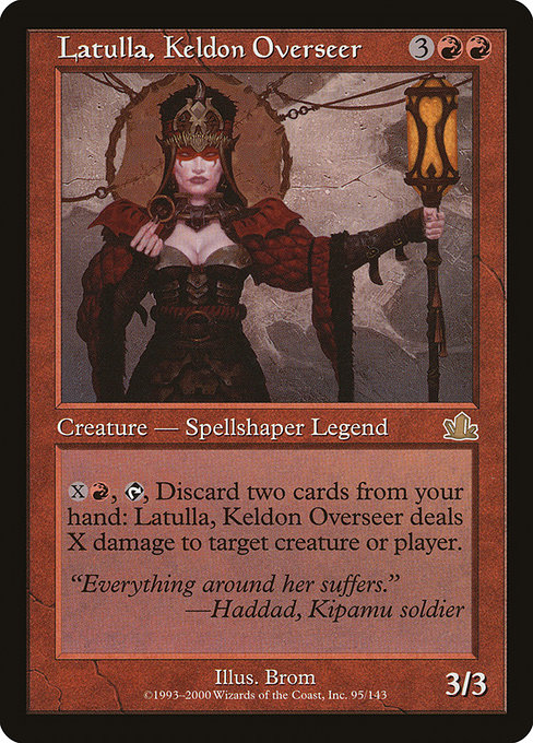 Latulla, Keldon Overseer [Foil]