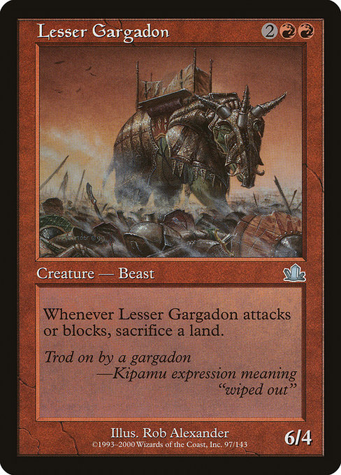 Lesser Gargadon [Foil]