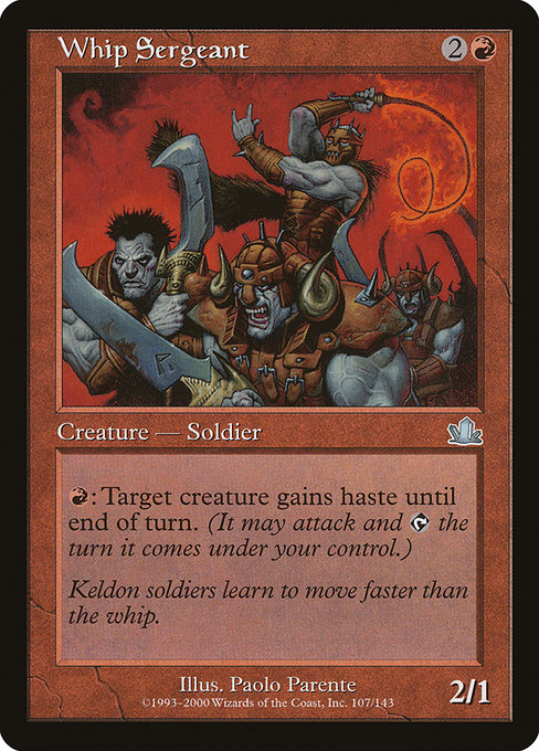 Whip Sergeant [Foil]