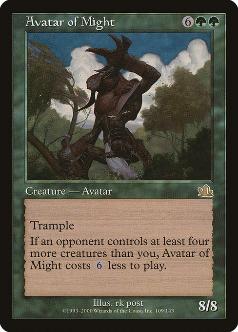 Avatar of Might [Foil]