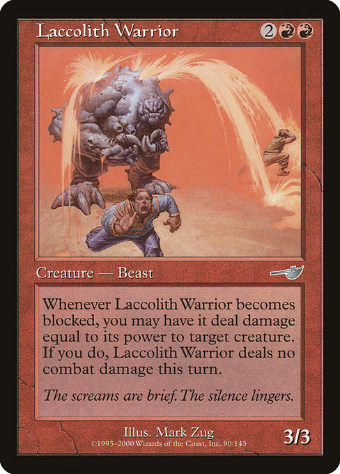 Laccolith Warrior [Foil]