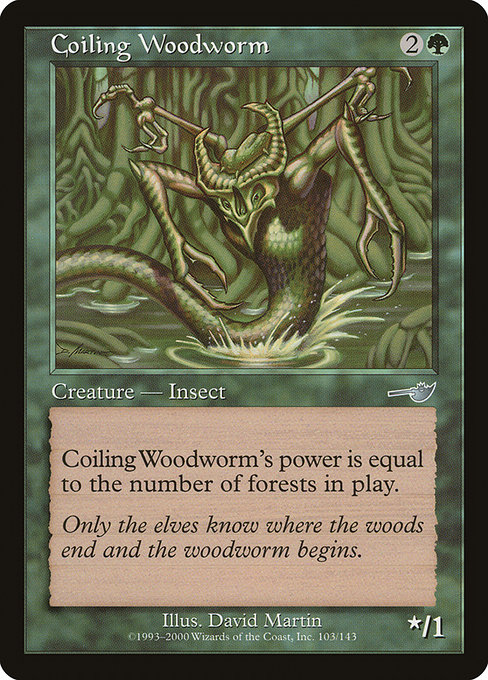 Coiling Woodworm [Foil]