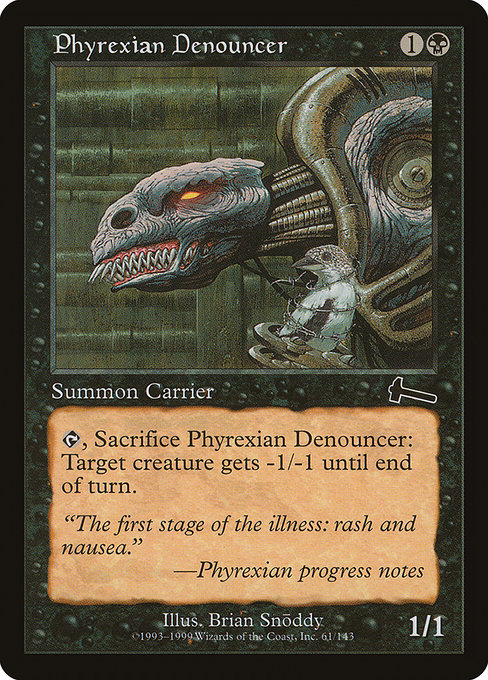 Phyrexian Denouncer [Foil]