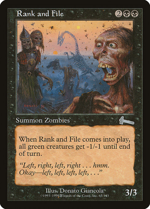 Rank and File [Foil]