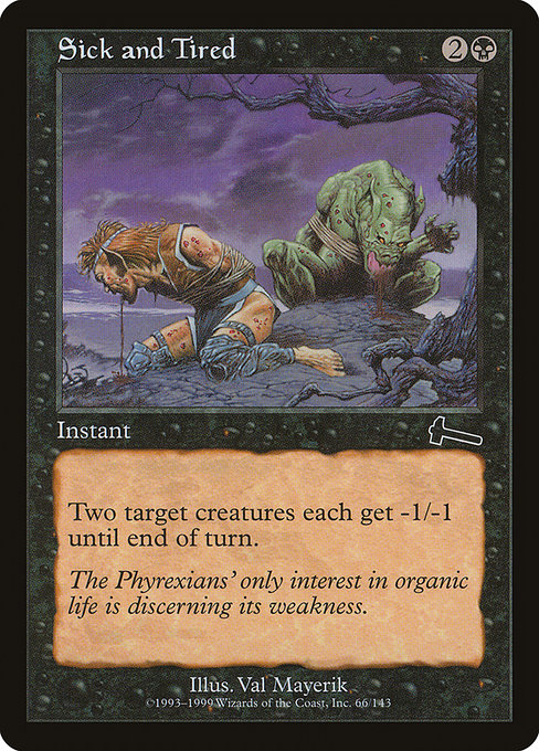 Sick and Tired [Foil]
