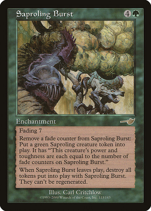 Saproling Burst [Foil]