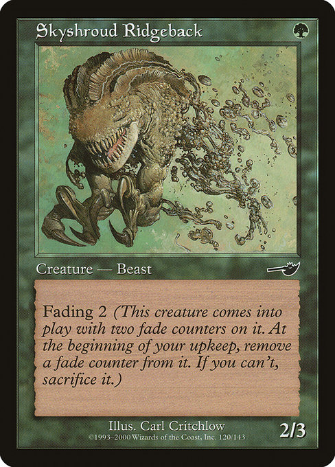 Skyshroud Ridgeback [Foil]