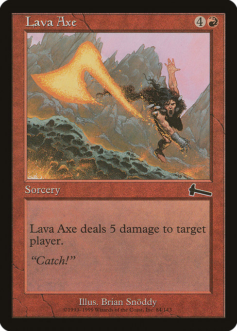 Lava Axe [Foil]