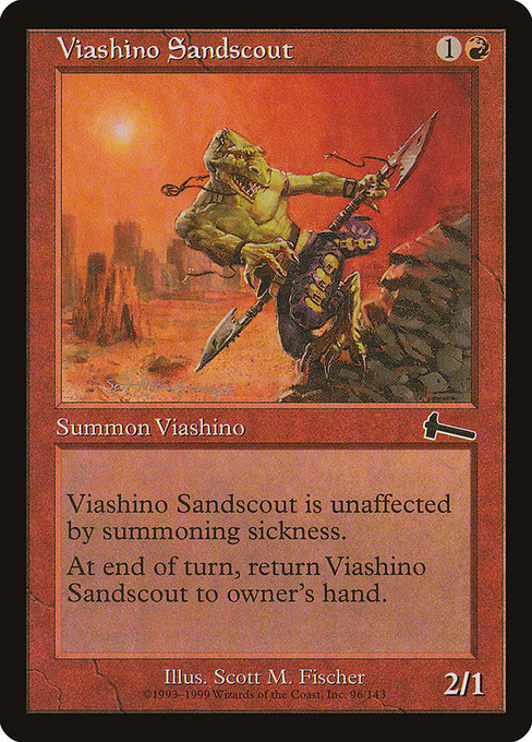 Viashino Sandscout [Foil]