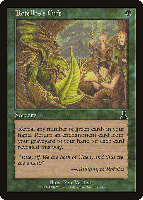 Rofellos's Gift [Foil]