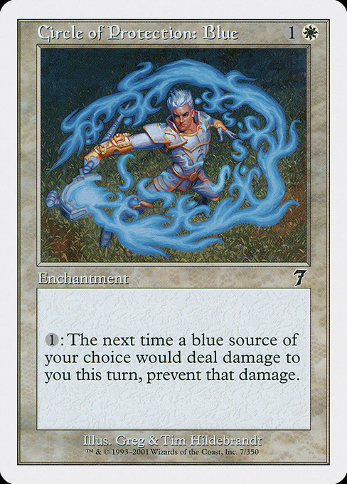 Circle of Protection: Blue [Foil]
