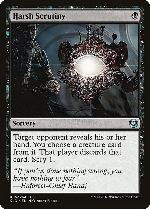 Harsh Scrutiny [Foil]