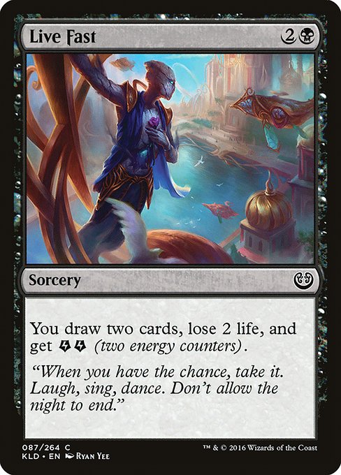 Live Fast [Foil]