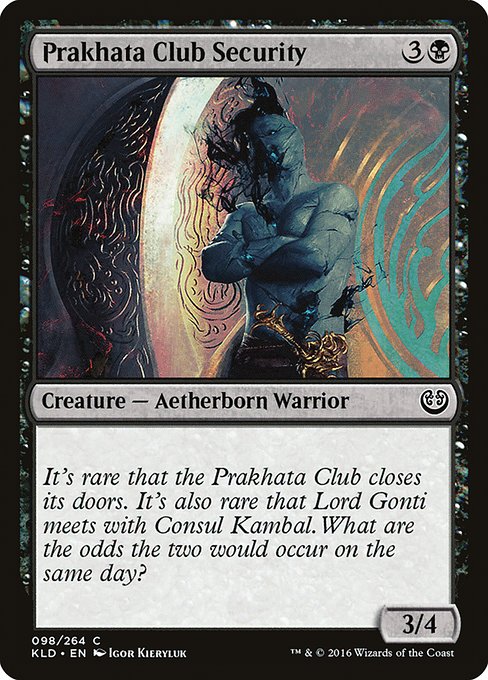 Prakhata Club Security [Foil]