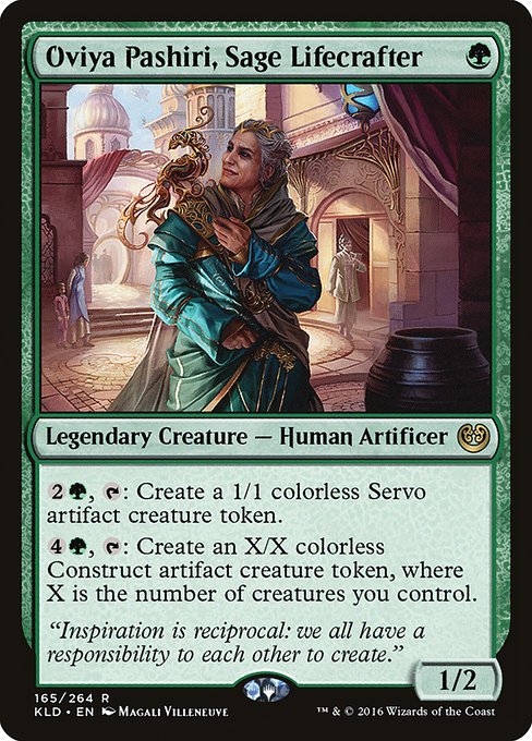 Oviya Pashiri, Sage Lifecrafter [Foil]