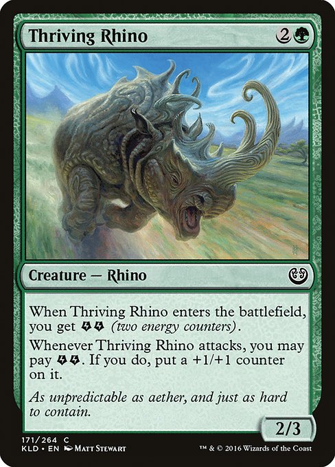 Thriving Rhino [Foil]