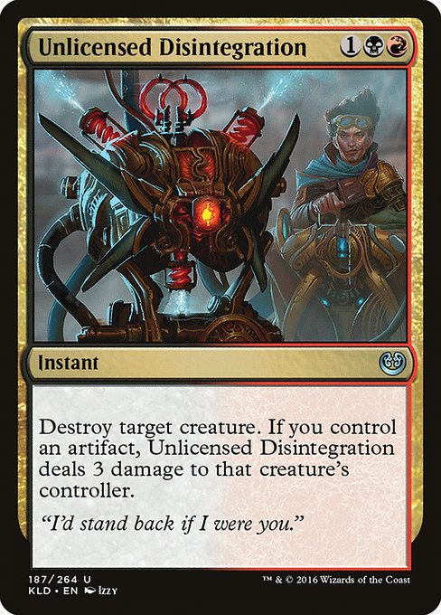 Unlicensed Disintegration [Foil]