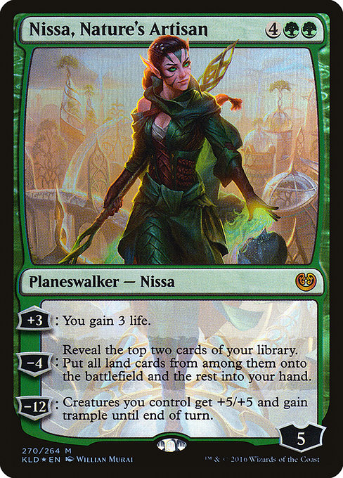 Nissa, Nature's Artisan [Foil]