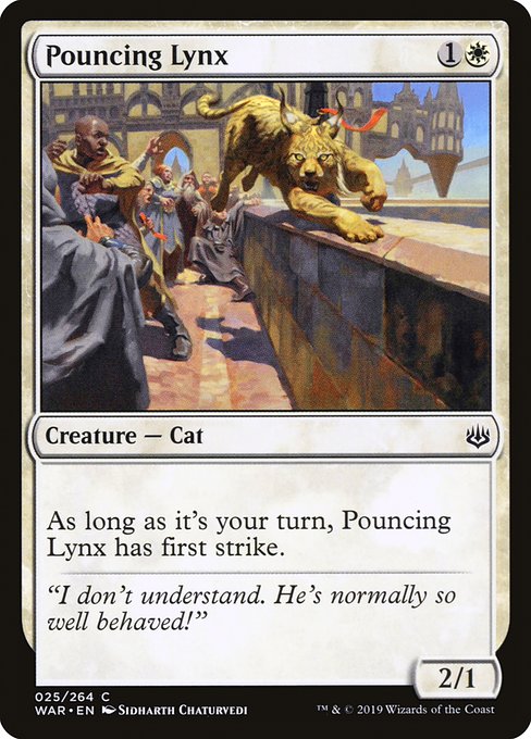 Pouncing Lynx [Foil]