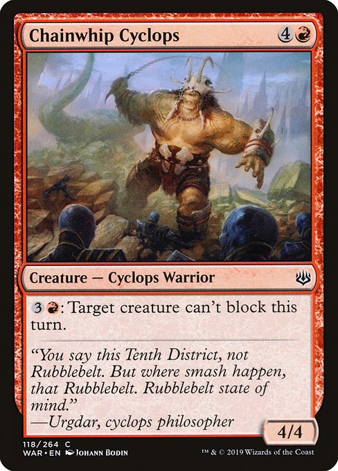 Chainwhip Cyclops [Foil]
