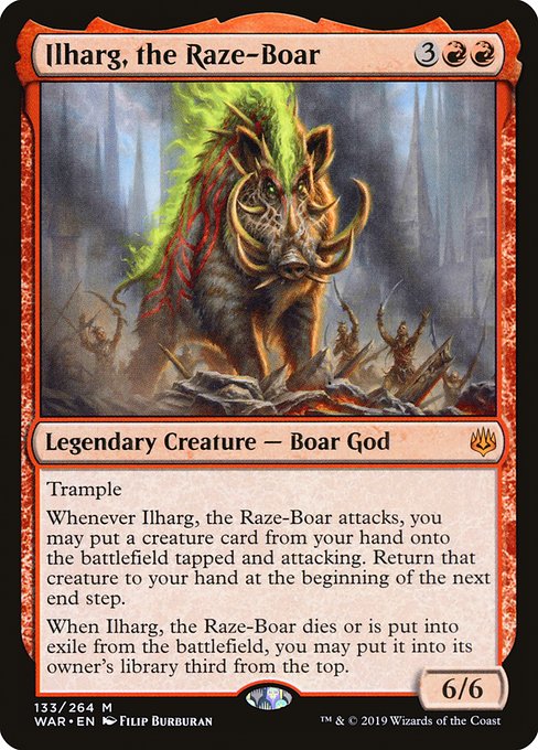 Ilharg, the Raze-Boar [Foil]