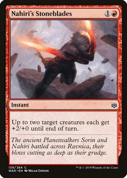 Nahiri's Stoneblades [Foil]
