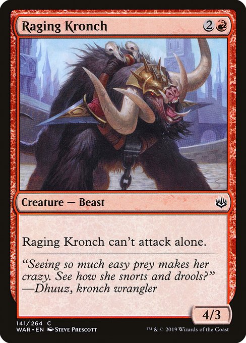 Raging Kronch [Foil]