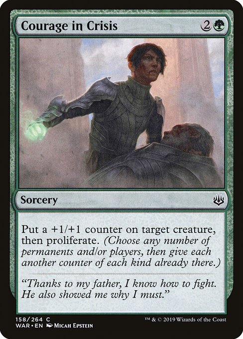 Courage in Crisis [Foil]