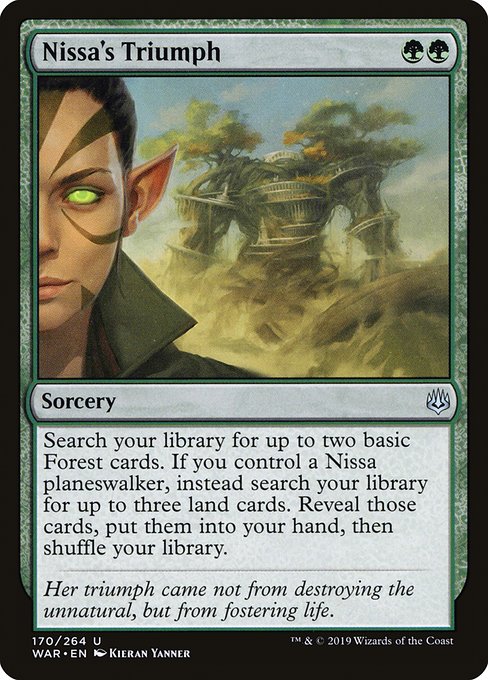 Nissa's Triumph [Foil]