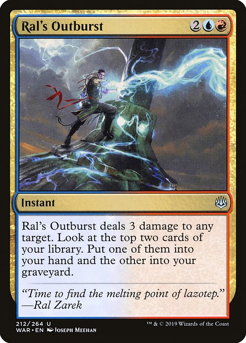 Ral's Outburst [Foil]