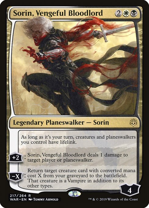 Sorin, Vengeful Bloodlord [Foil]