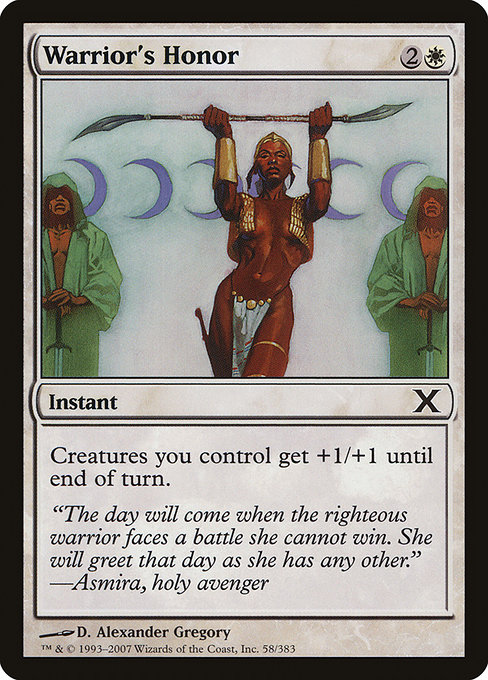Warrior's Honor [Foil]