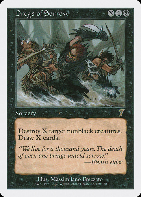 Dregs of Sorrow [Foil]