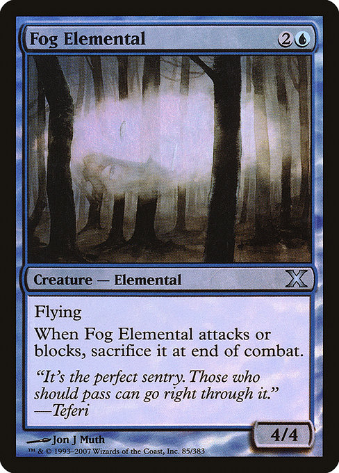 Fog Elemental [Foil]