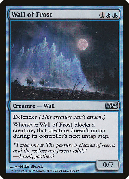 Wall of Frost [Foil]