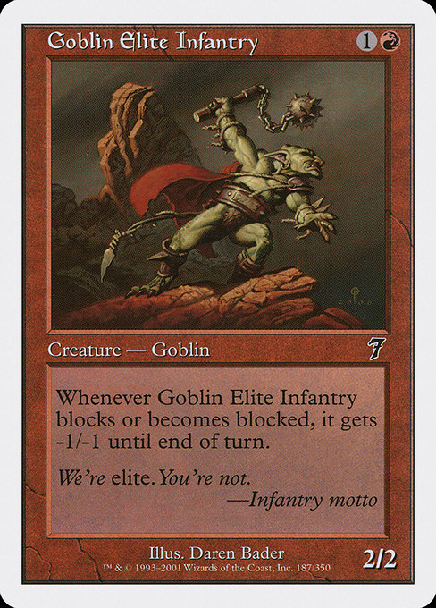 Goblin Elite Infantry [Foil]