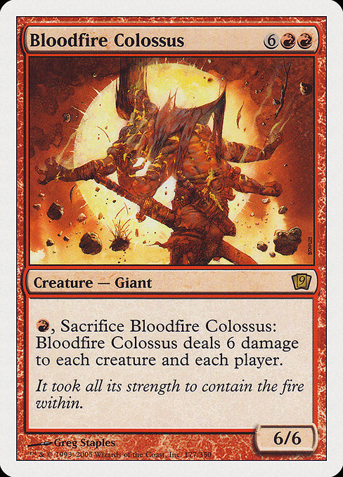 Bloodfire Colossus [Foil]