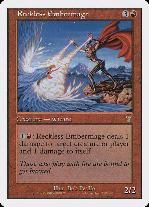 Reckless Embermage [Foil]